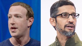 Facebook, Google, Alphabet, Google Congress testimony, Mark Zuckerberg, Sundar Pichai, Google case, Facebook case