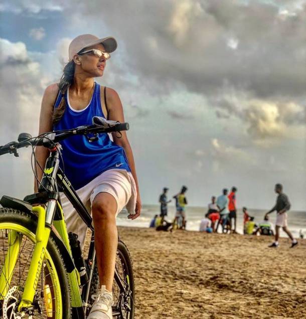 Nia Sharma in Mumbai
