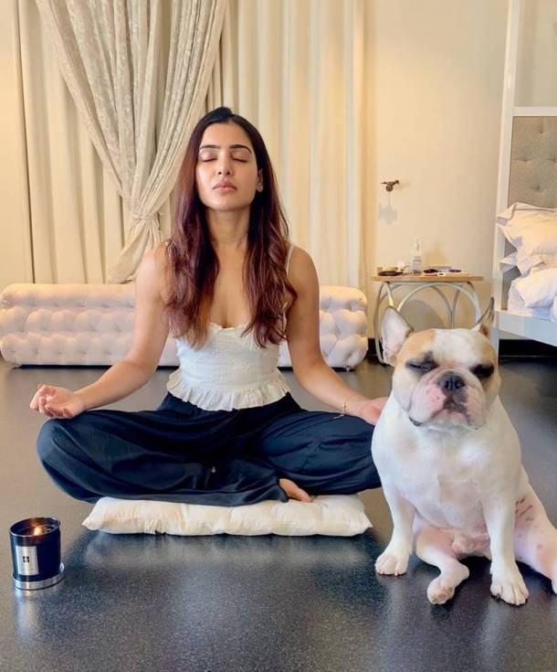 Samantha Akkineni yoga