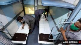 AC train passengers may not get pillows, sheets, towels even after pandemic is over