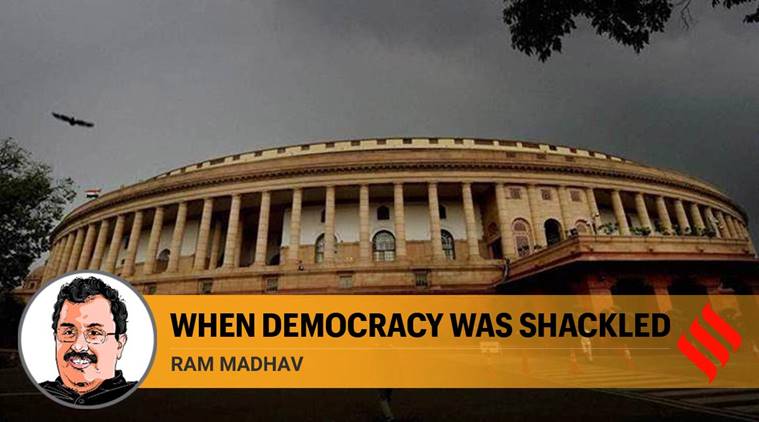 Indian democrary, India parliament, secularism, freedom, dictatorship, Ram Madhav writes,