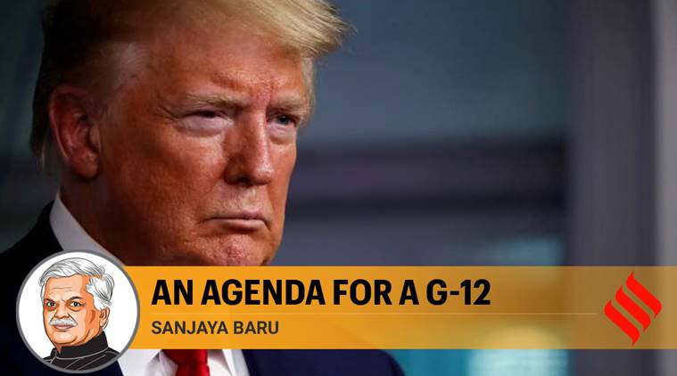 India G-12 summit, g7 summit, donald trump g7 summit, g12 donald trump, Sanjaya Baru opinion, Sanajaya Baru writes, Indian express