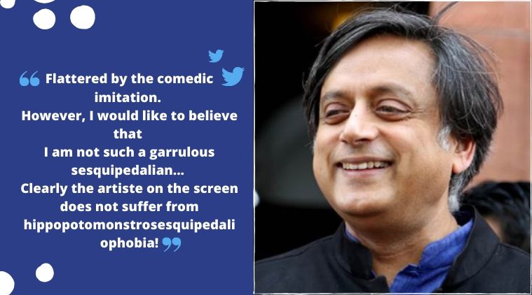 Shashi Tharoor Reaction To Comedian Saloni Gaurs Video Leaves Netizens Looking For Dictionary 7810