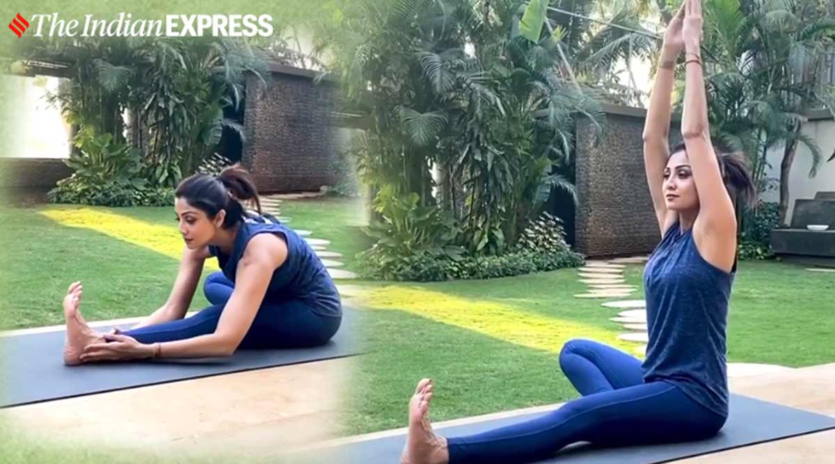 Increase Flexibility With This Easy Yoga Asana Like Shilpa Shetty Lifestyle News The Indian Express