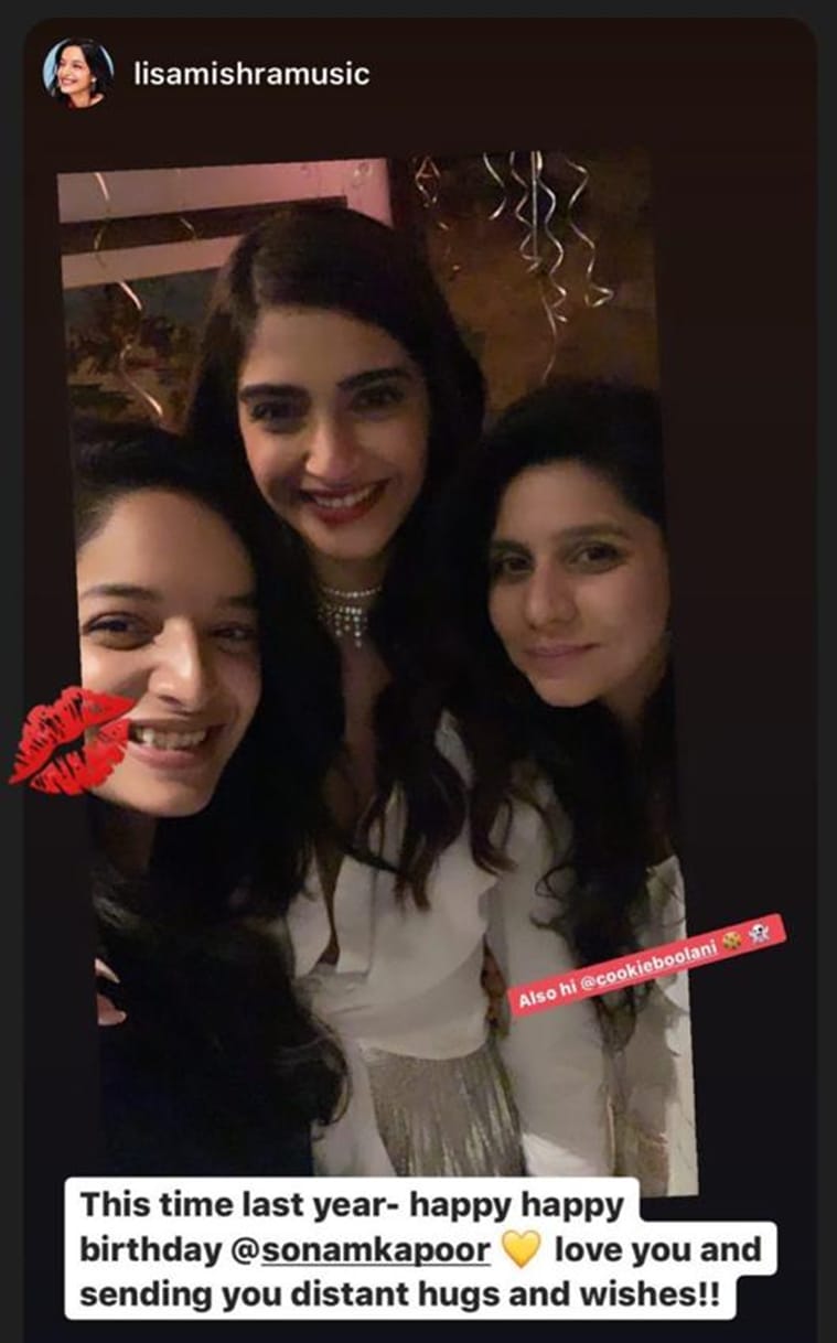 sonam kapoor lisa mishra