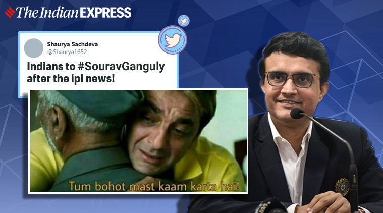 Sourav Ganguly Is The Cynosure Of Cricket Fans After His Remarks On Ipl This Year Trending News The Indian Express