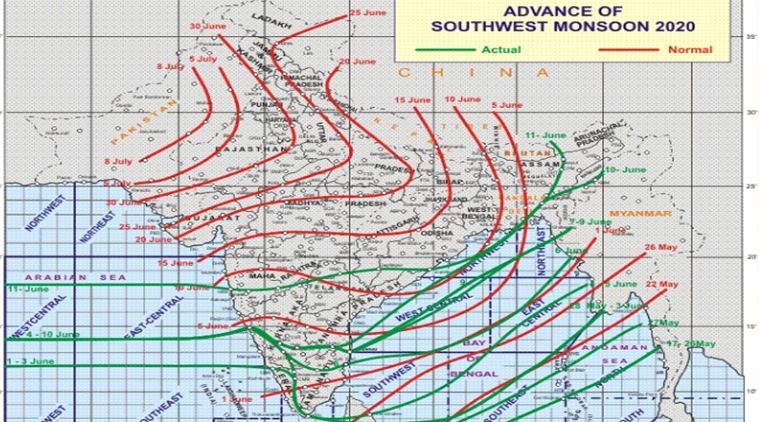 Monsoon Arrives Over Maharashtra Kharif Sowing Set To Begin Pune News The Indian Express 4645