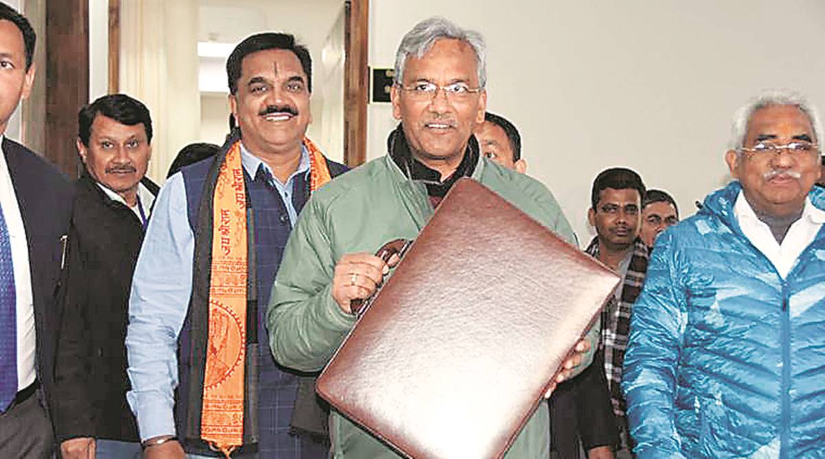 Trivendra Singh Rawat, special Budget session, Gairsain, summer capital, Uttarakhand news, indian express news