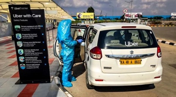 Uber, Bengaluru Airport, COVID-19