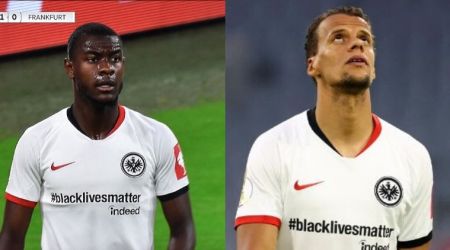 Eintracht Frankfurt, Eintracht Frankfurt team shirt, Eintracht Frankfurt “#blacklivesmatter,