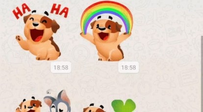 Happy Sticker for iOS & Android