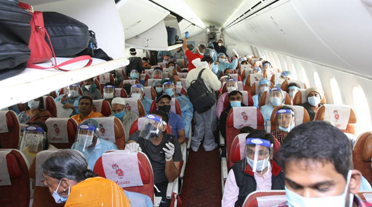 Airlines Can Take Bookings For Middle Seats Passengers Must Wear Wrap Around Gowns Bombay Hc Cities News The Indian Express