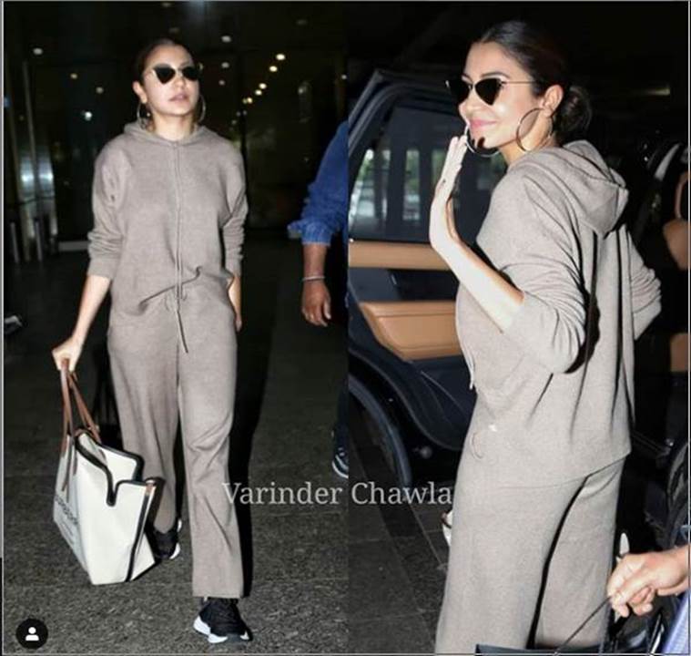 Anushka Sharma Makes a Chic Black Statement for Latest Airport Look - Masala