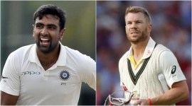 R Ashwin vs David Warner