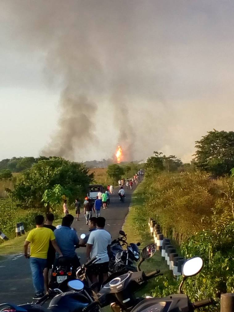 assam natural gas leak, assam natural gas leak oil, assam natural gas leak blowout, assam news, assam chief minister, latest news