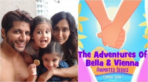 Karanvir Bohra's daughters to have their own animation series | Entertainment News,The Indian Express Karanvir Bohra's daughters to have their own animation series | Entertainment News,The Indian Express