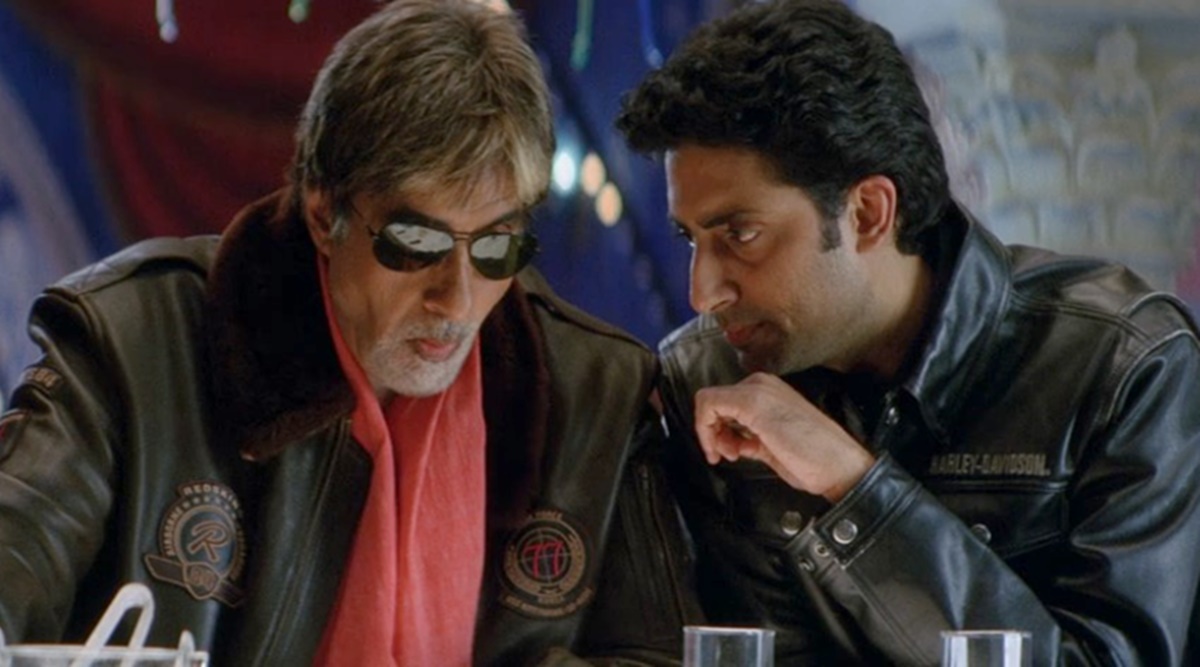 Abhishek Bachchan remembers working with father Amitabh Bachchan for the  first time in 2005 | Entertainment News,The Indian Express