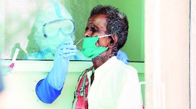 Coronavirus cases, Covid test, police inspector, positive cases, Panchkula news, HAryana news, Indian express news