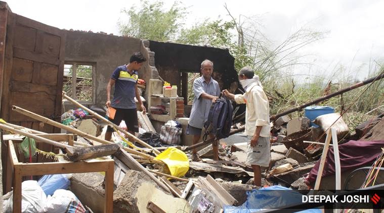 Cyclone Nisarga, power supply, Raigad news, Maharashtra news, Indian express news