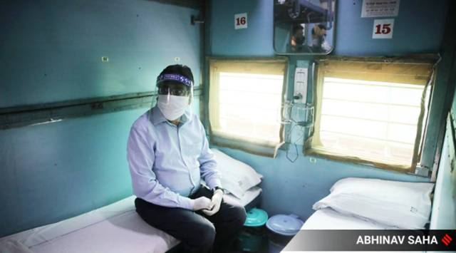 A railway isolation coach. (File Photo)