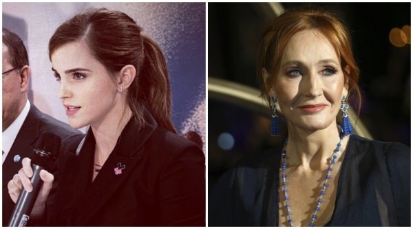 emma watson and jk rowling