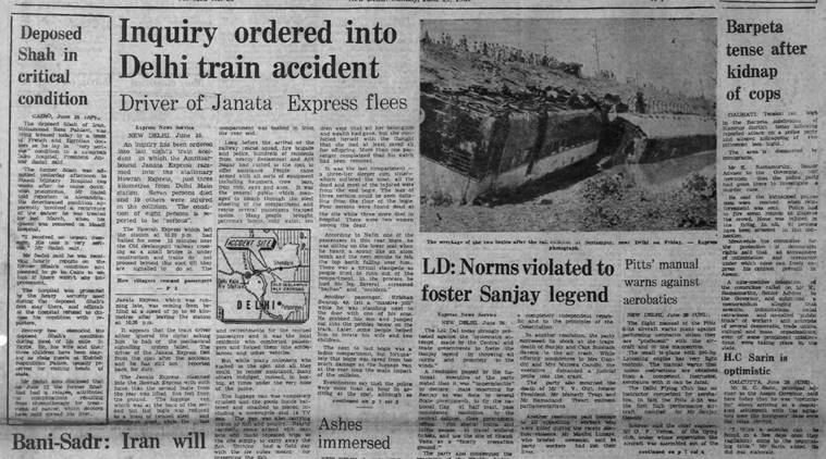 Forty Years Ago June 29 1980 The Indian Express