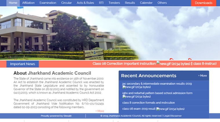 Jac Nic In JAC Board 9th Result 2020: List of websites to check results ...