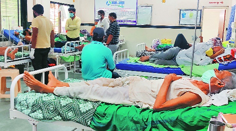 coronavirus, coronavirus in maharashtra, coronavirus recovery rate in maharashtra, coronavirus death rate in jalgaon maharashtra, coronavirus death rate high in jalgaon, coronavirus death rate in jalgaon maharashtra four times national death rate, indian express news
