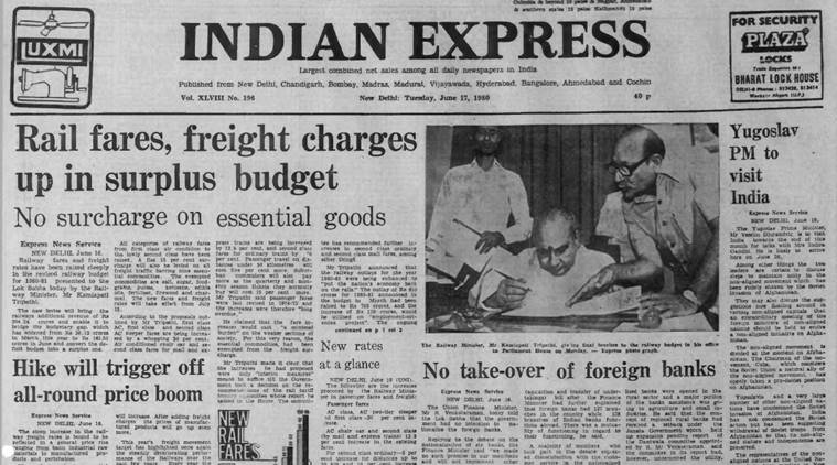 Forty Years Ago, June 17, 1980: Rail budget