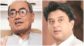 Rajya sabha polls, rajya sabha elections, Rajya sabha election results, jyotiraditya scindia, digvijaya singh, indian express