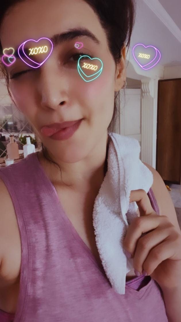 karishma tanna workout