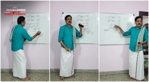 Datta Meshtru is back, this time teaching online classes for locked down students