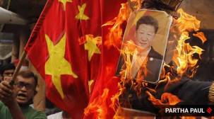 india china border news, china protests in india, bengal bjp leader calls xi jinping kim jong un, asansol bjp china protests, west bengal news