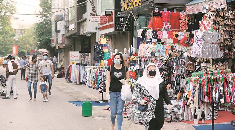 Virus fears, depleted workforce: Markets open in Delhi, challenges remain |  Cities News,The Indian Express