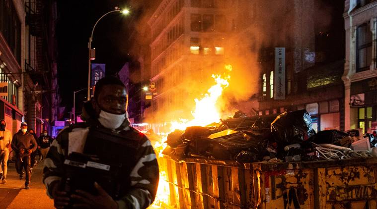 George Floyd death: Over 4,000 arrested as riots ravage US cities, protests spread to Europe