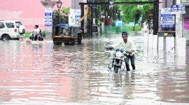 DC visits flood-prone areas, issues notice to firm for blocking waterflow