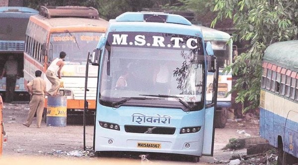 Covid-19 lockdown, Maharashtra State Road Transport Corporation, msrtc financial lost, mstrc employees, mstrc salary cut, indian express news
