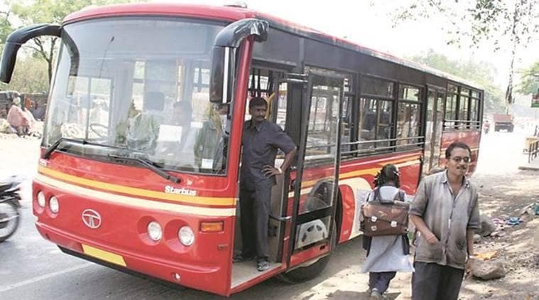 mumbai lockdown, mumbai private buses, mumbai private buses permit, mumbai private buses resume service, indian express news