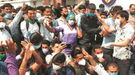 New civil hospital strike Surat
