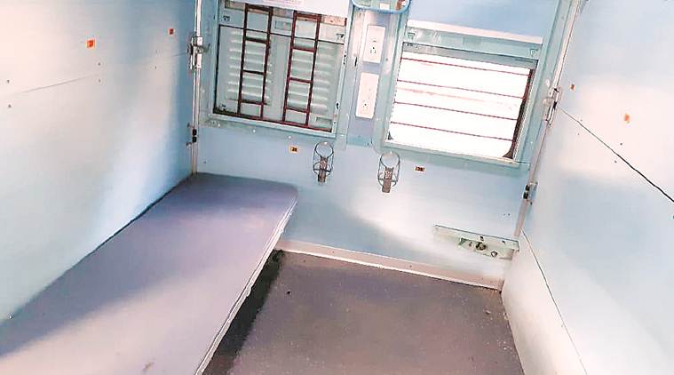 Railway isolation coaches for Covid-19 patients
