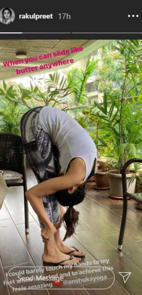 rakul preet singh, yoga, fitness