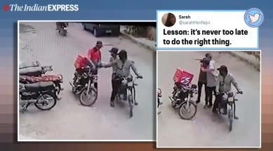 robbers Karachi return valuables delivery boy cctv footage, Pakistan, robbery, twitter reactions,