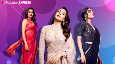 Samantha Akkineni, Samantha Akkineni fashion, Samantha Akkineni wedding looks, Samantha Akkineni sari fashion, indian express news