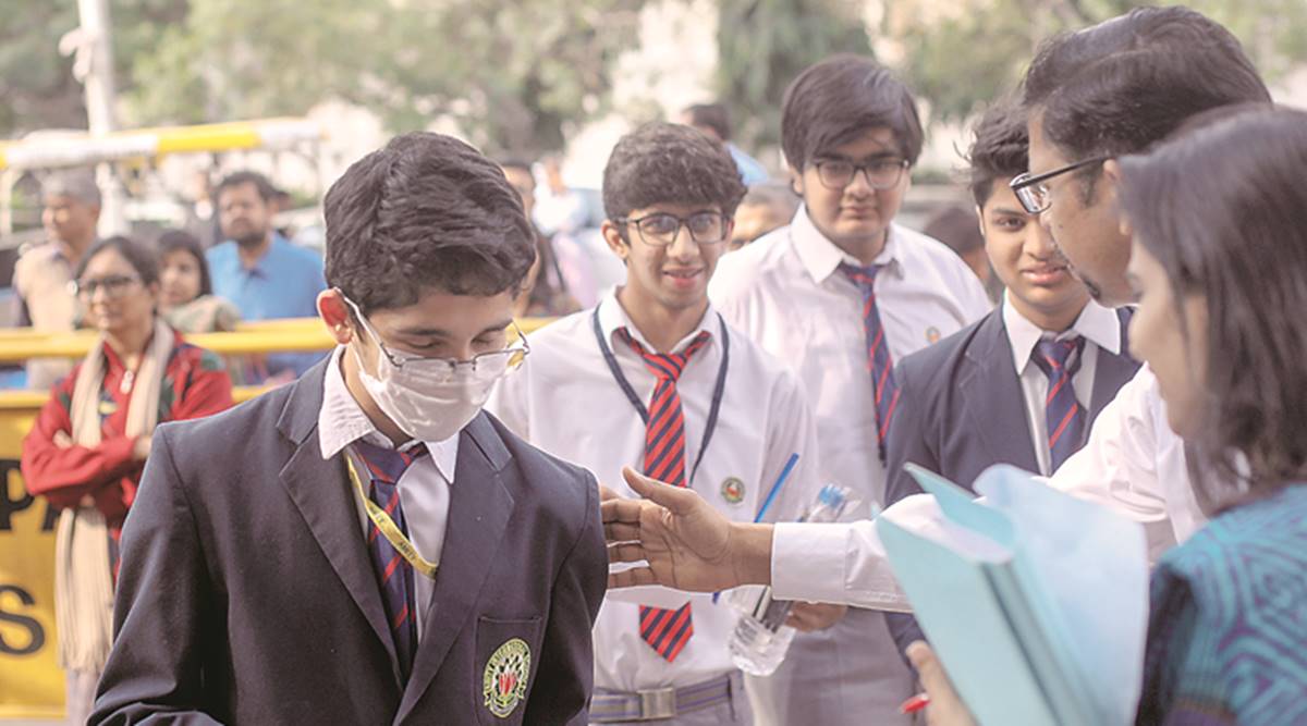 grading system, Class 12 students, Board paper, Delhi news, Indian express news