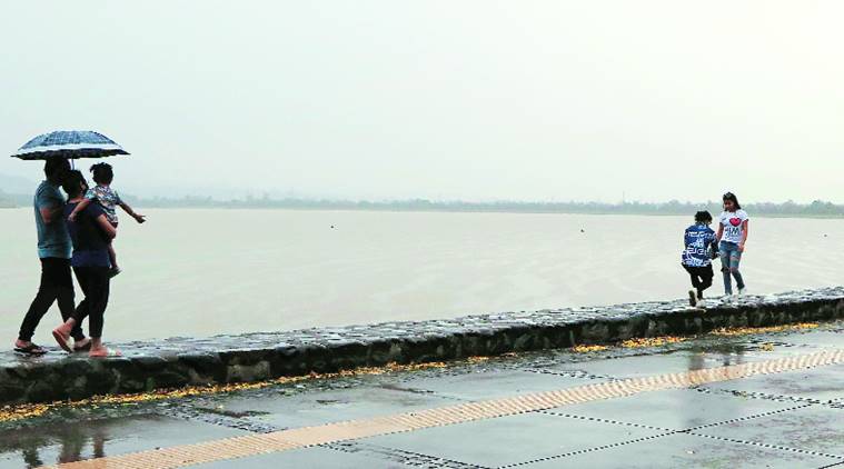 Chandigarh rainfall, MeT department, relief from heat, Chandigarh news, Indian express news