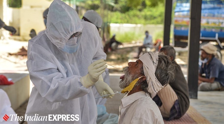 vadodra coronavirus news update, covid-19 cases in vadodra, covid-19 cases in vadodra after opening of lockdown, covid-19 cases double in vadodra, covid-19 cases toll in vadodra, indian express news