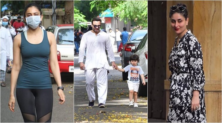 rakul, saif, kareena, taimur unlock