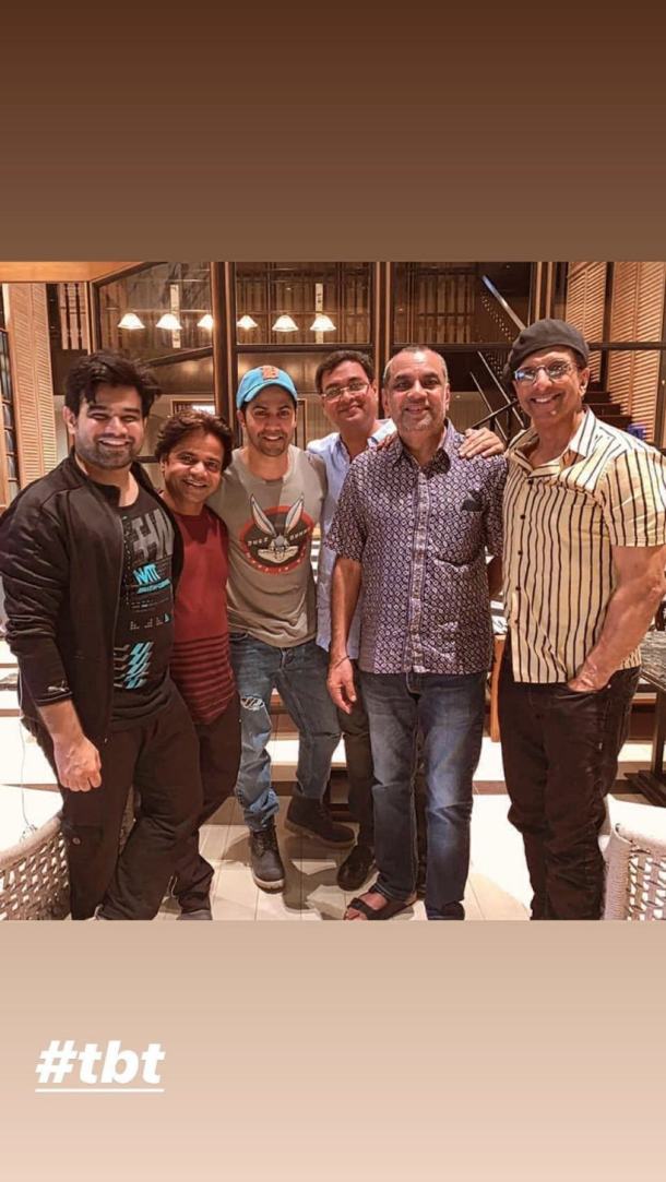 varun dhawan throwback photo