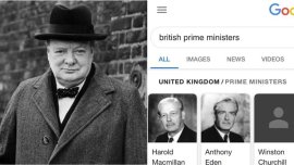 winston churchill, winston churchill google search photo missing, churchill photos vanish google,