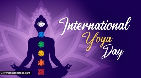 international yoga day, yoga day, happy yoga day, indian express news